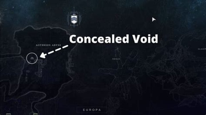 Concealed Void Lost Sector Location