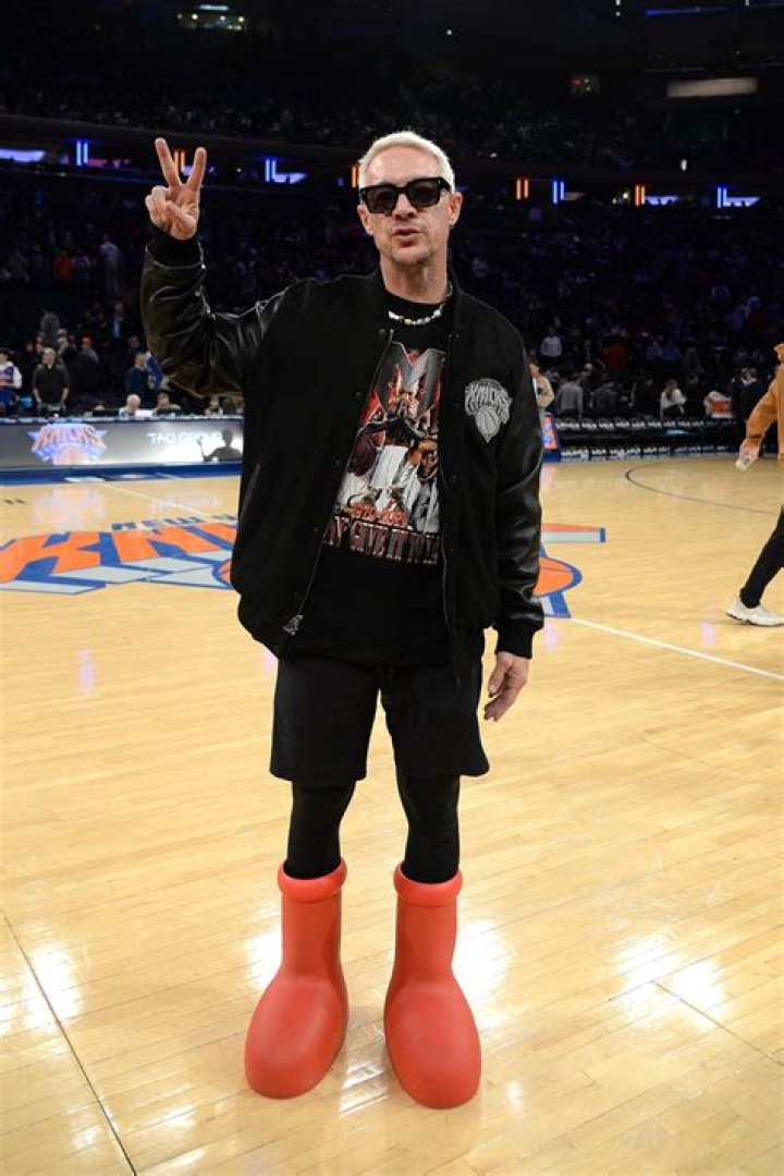 Diplo Steps Out in Viral MSCHF’s Big Red Boots: Photos 
