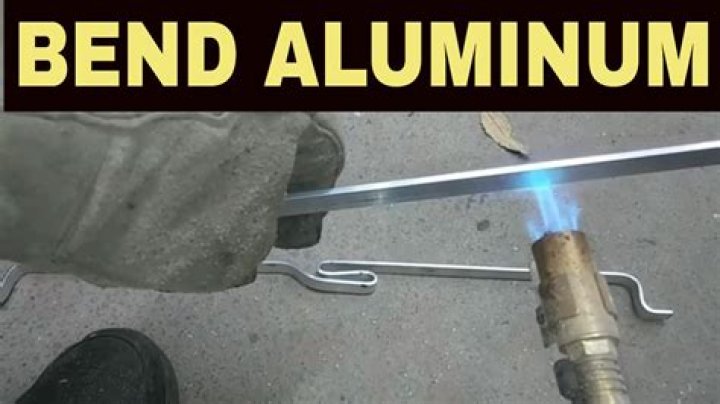 Do you use heat to bend aluminum?