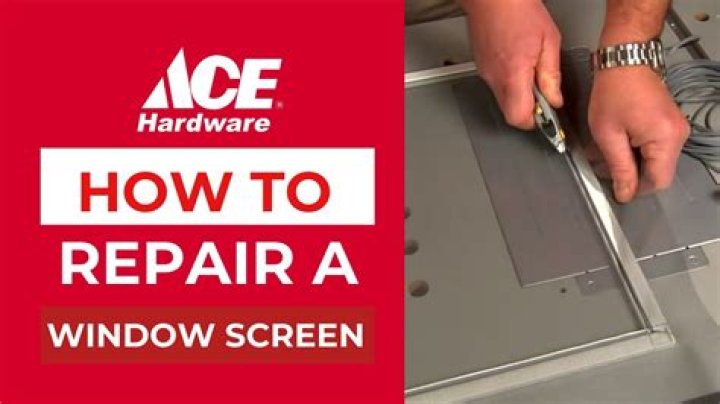 Does Ace Hardware do window screen replacement?