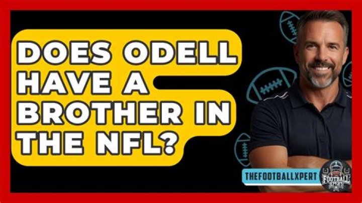 Does Odell Beckham Jr. Have A Brother? Exploring The Family Of The NFL Star