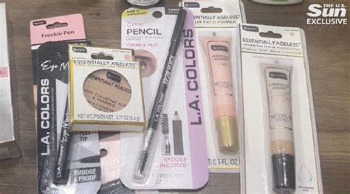 I did a Dollar Tree makeup haul - I was skeptical of a foundation but it blew me away and a powder had a blurring effect