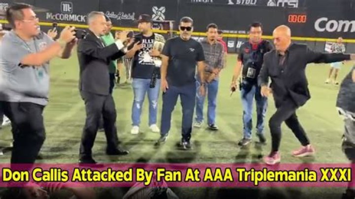 Don Callis Attacked By Fan After Kenny Omega Match At AAA Triplemania XXXI