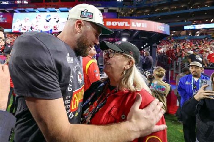 Donna Kelce Cheered By Fans on Flight to Germany for Travis' Game