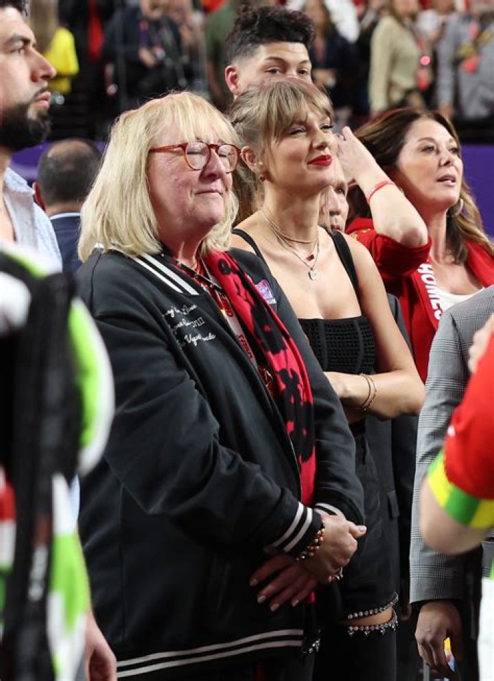 Donna Kelce Shares ‘Eras Tour’ Clip of Travis Kelce and Taylor Swift