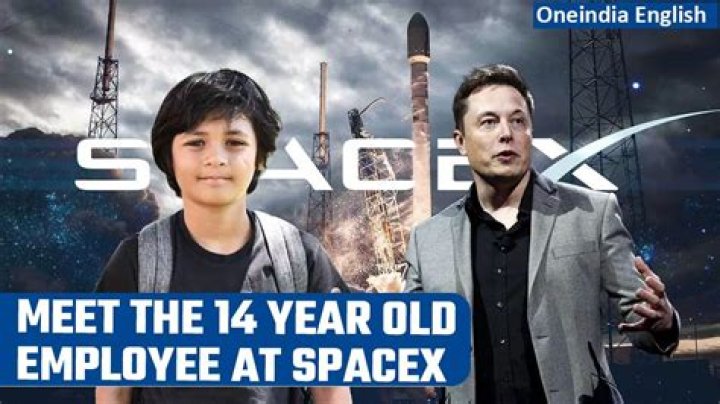 Elon Musk hires 14-year-old 'genius' scientist to build SpaceX rockets - & his parents knew he was special from age of 2