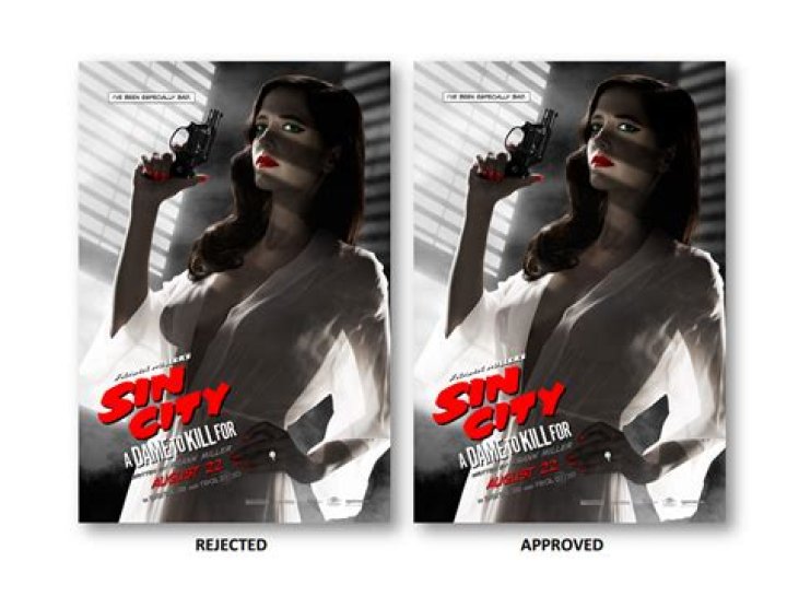 Eva Green's Sin City Sequel Poster Banned By MPAA: Picture