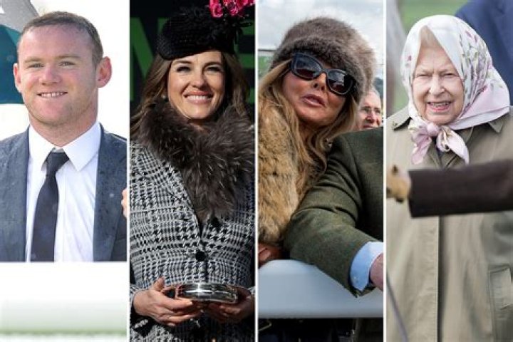 Horse racing's most famous owners, including Man Utd duo Alex Ferguson and Wayne Rooney, the Queen and Carol Vorderman