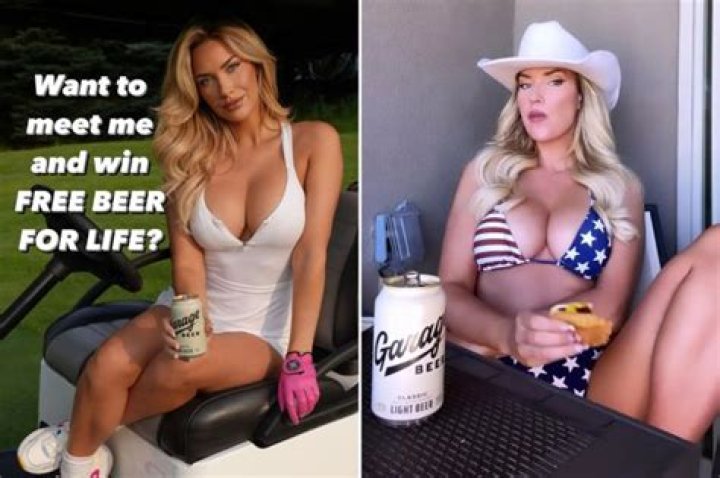 Fans hail a ‘dream come true’ as Paige Spiranac offers them chance to meet her… and win free beer for LIFE