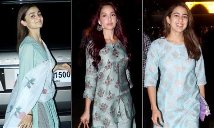 After Sara Ali Khan, Nora Fatehi and Alia Bhatt go all ethnic for casual outings. See latest pictures – India TV