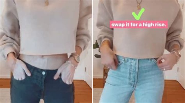 I'm a fashion whizz and love crop tops but hate showing my tummy so I’ve found a trick to nail it AND feel comfortable