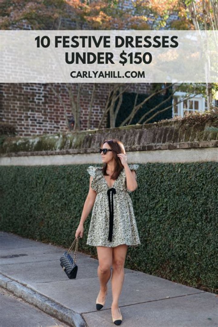 Save This Holiday With 17 Festive Dresses Under $25