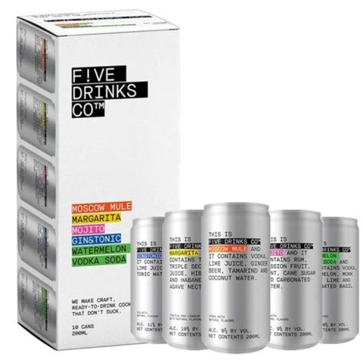 Five Drinks Co Is Looking for a Celebrity Owner — Details Here