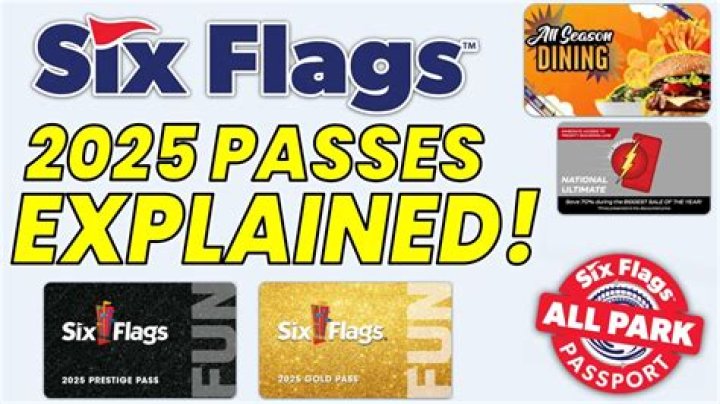 How much is THE FLASH pass at Six Flags?