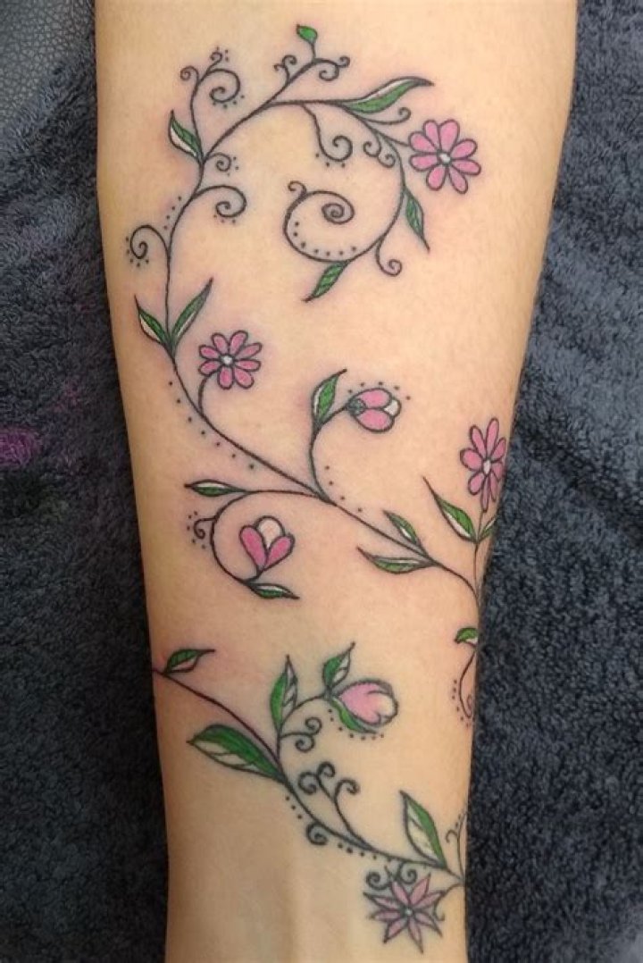 Exploring The Beauty Of Flowers And Vines Tattoo: A Comprehensive Guide