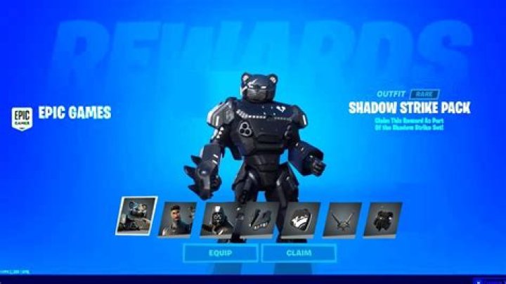Fortnite: How to get the Shadow Strike pack