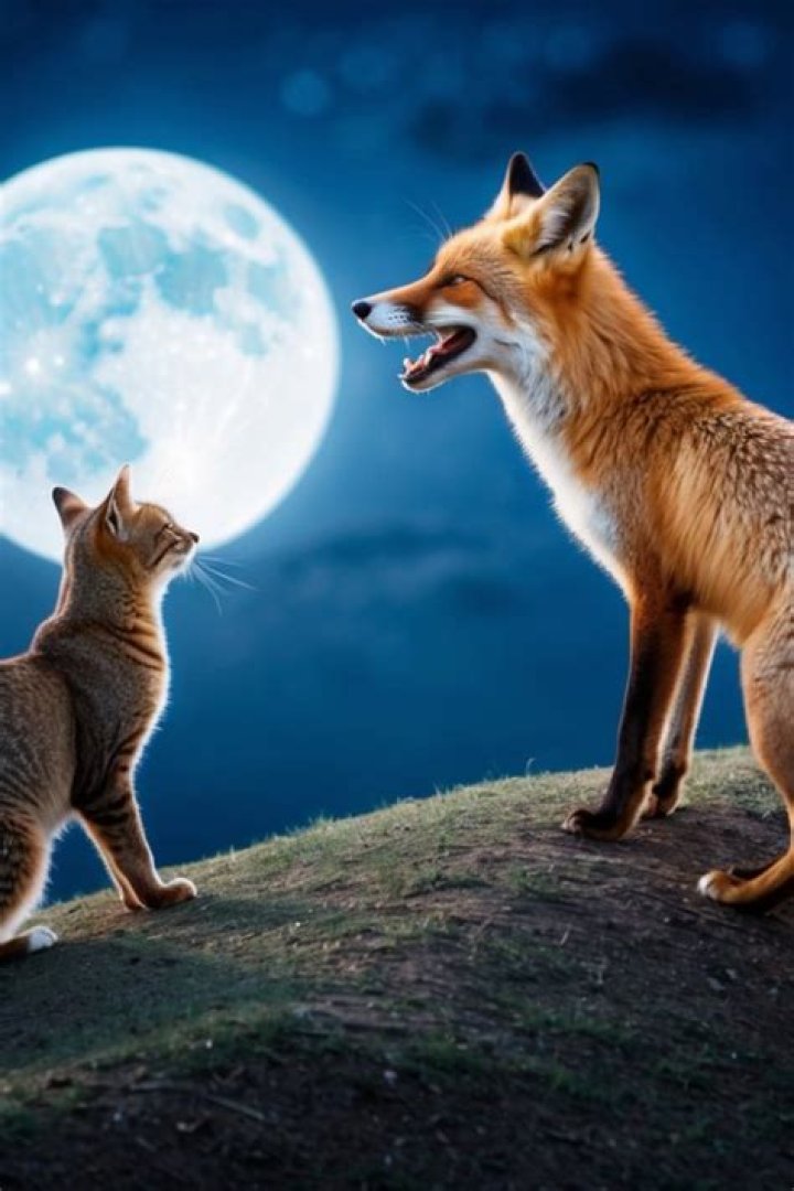 Why do foxes scream at night?