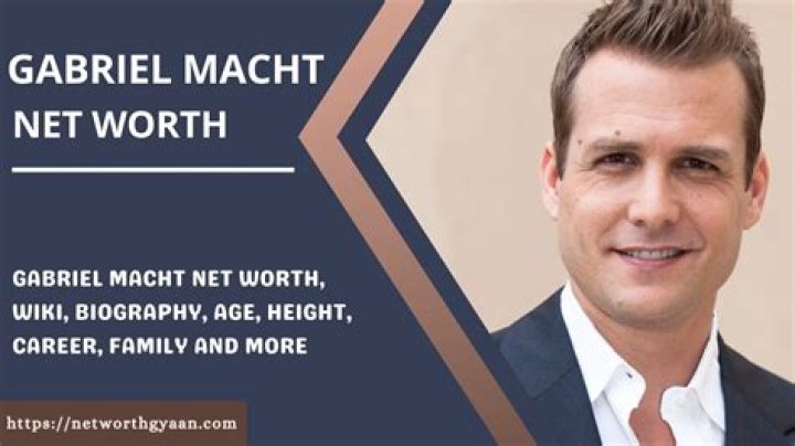 Gabriel Macht Biography, Wikipedia, Net Worth, Married, Wife, Age, Height