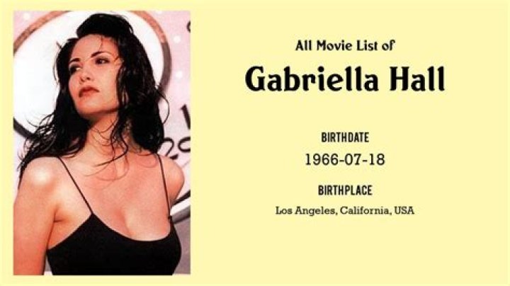 Unveiling The World Of Gabriella Hall Film: A Journey Through Cinema