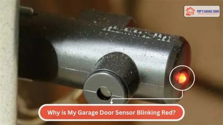 Quick Answer: Garage Door Light Blinks When Trying To Close