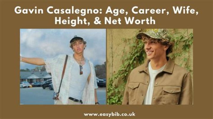 Gavin Casalegno Net Worth, Income, Salary, Earnings, Biography, How much money make?