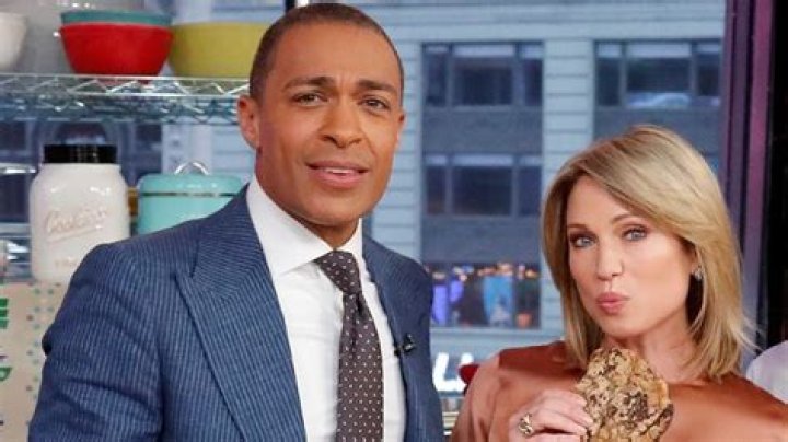 GMA's Amy Robach slips & leaks intimate detail about secret 'boyfriend' TJ Holmes on live TV before romance exposed