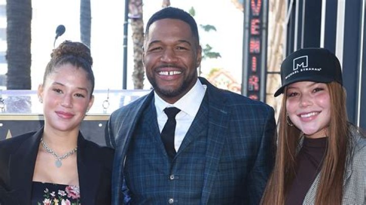 GMA's Michael Strahan shares rare photo of all three daughters as TV star admits he's 'missing' his son