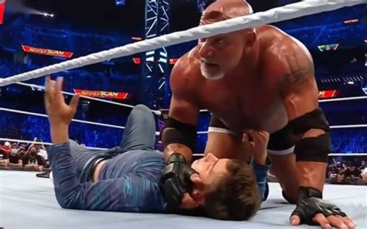 Goldberg Really Choked His Son Gage At SummerSlam For Not Selling