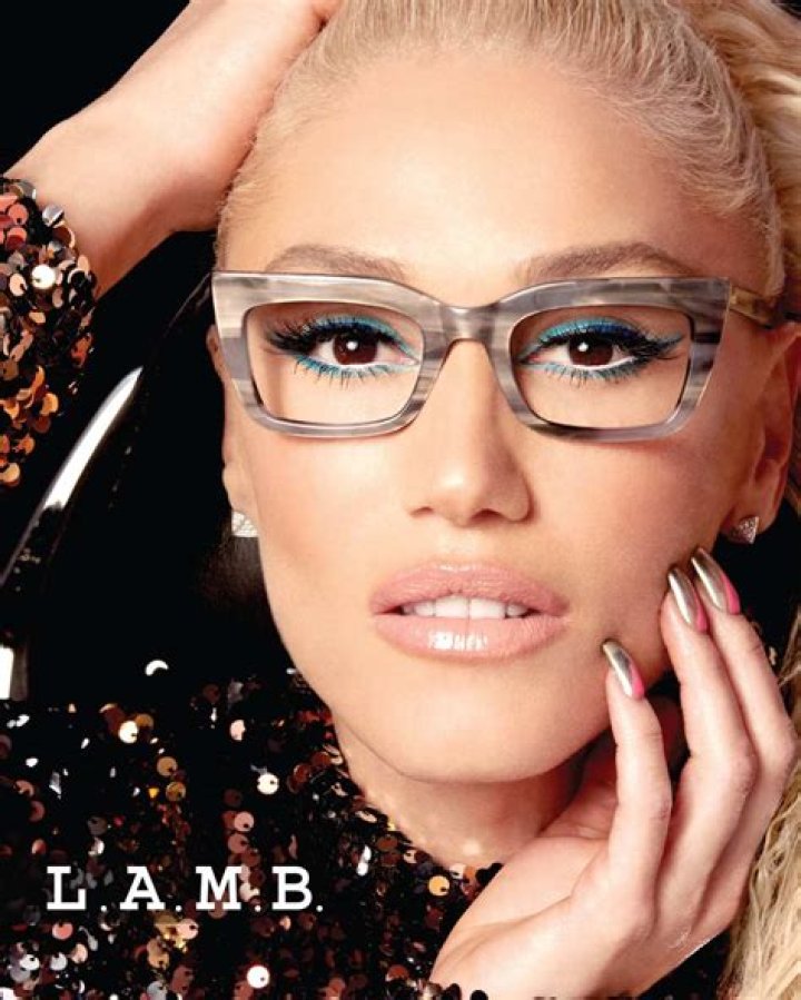 Gwen Stefani Spring 2018 L.A.M.B. x Tura Glasses Interview