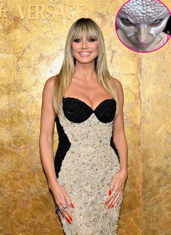 Heidi Klum Outdoes Herself in Wild Costume at Annual Halloween Party