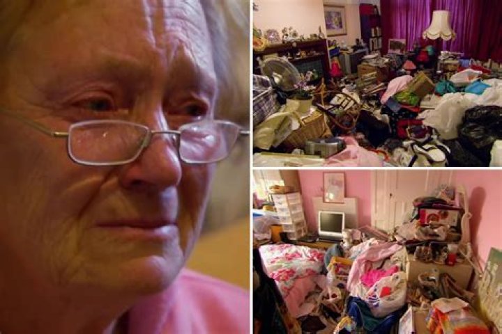 Hoarder, 71, spends more in charity shops than on FOOD & can’t even get into some rooms at home because of the clutter