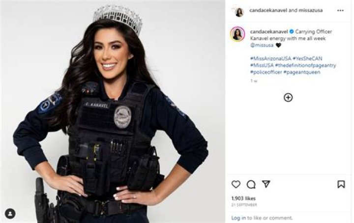 Hostage negotiator makes history as first law enforcement officer to compete in Miss USA pageant