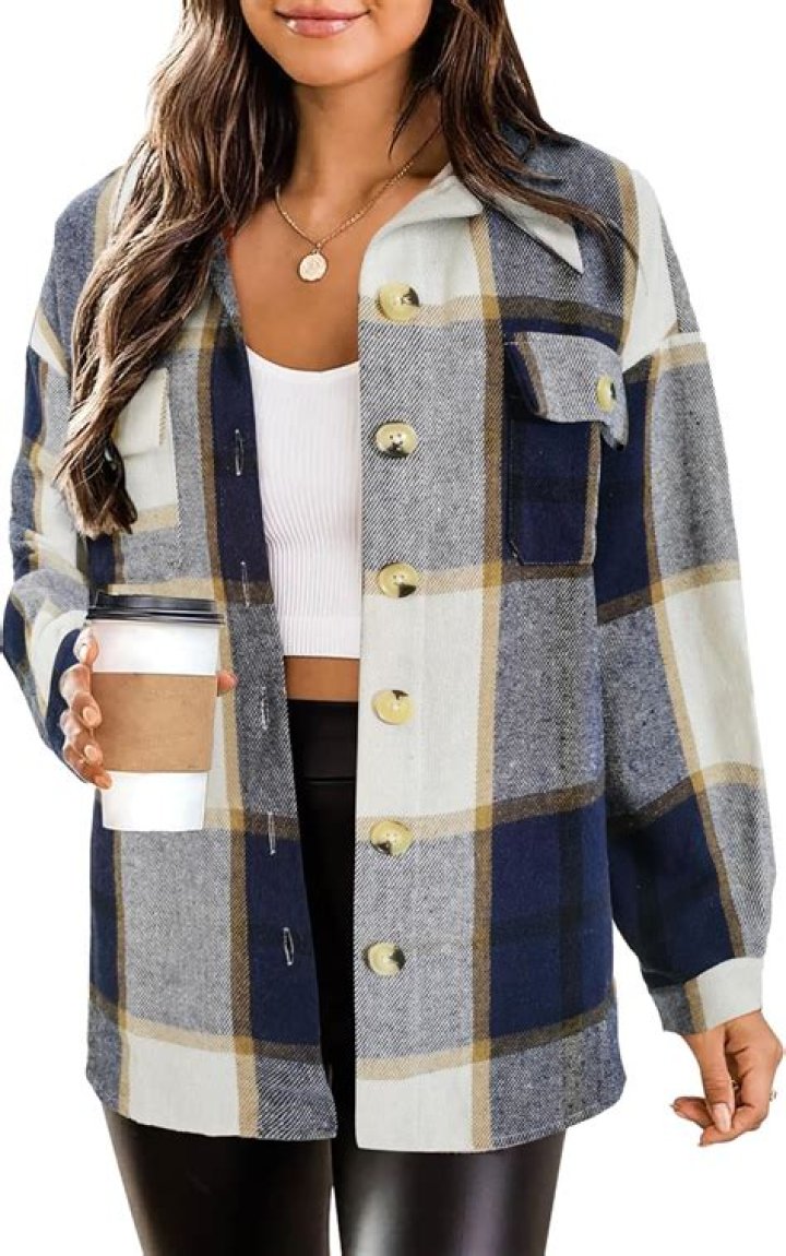 HOTOUCH Top-Rated Flannel Tunic Has Pockets and We’re in Love