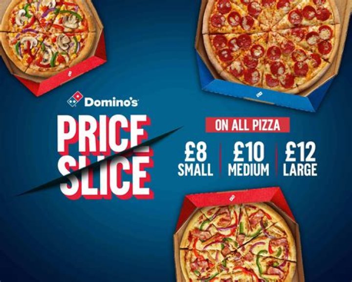 Quick Answer: How Big Is A Medium Dominos Pizza