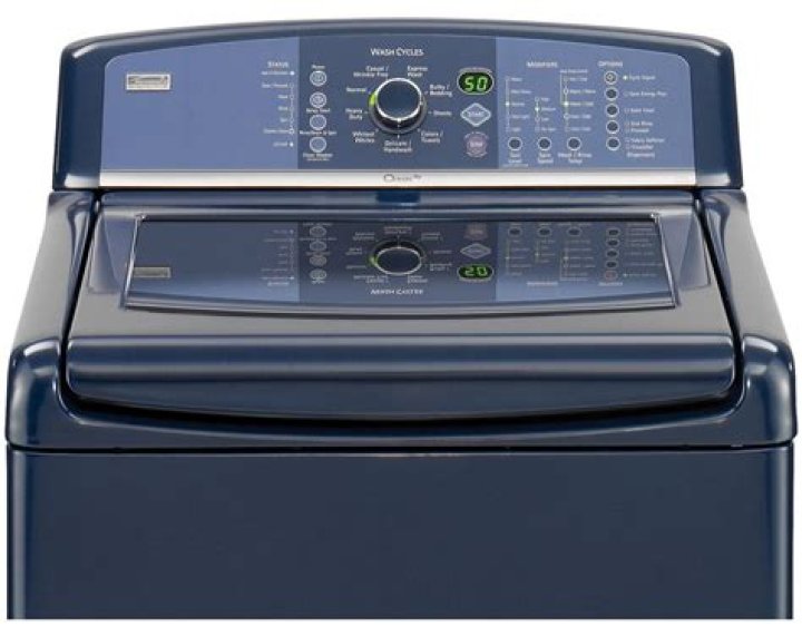 How do I clean my Kenmore Elite washer?