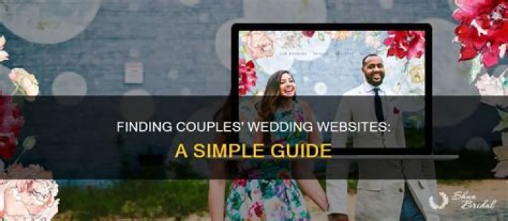 Question: How Do I Find A Couple's Wedding Website
