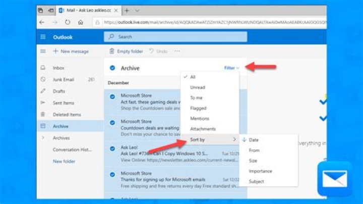 How Do I Select Multiple Emails To Move To A Folder In Outlook