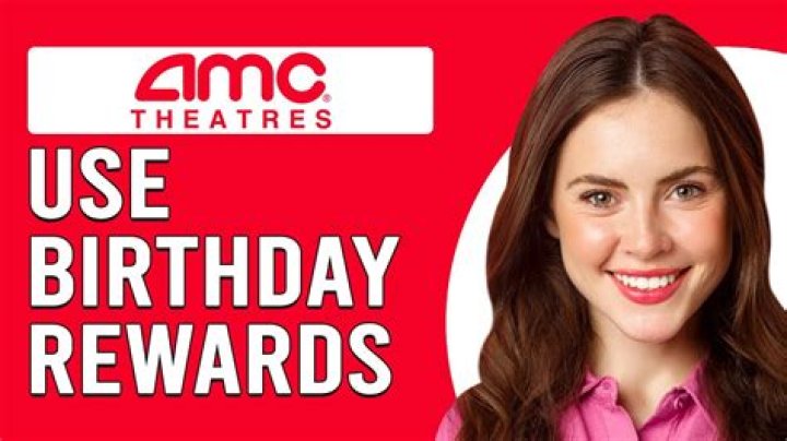 How do I use my AMC birthday reward?