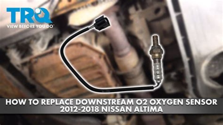 How do you change an o2 sensor on a Nissan Altima?