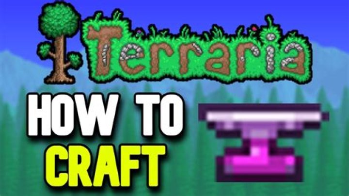 How Do You Craft A Mythril Anvil In Terraria