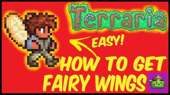 Quick Answer: How Do You Craft Fairy Wings In Terraria