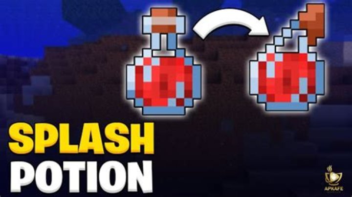How Do You Craft Splash Potions In Minecraft