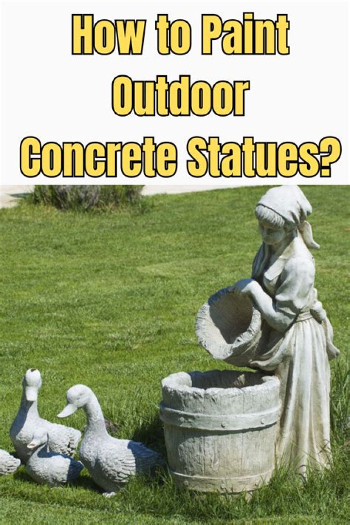 How Do You Get Paint Off Concrete Statues
