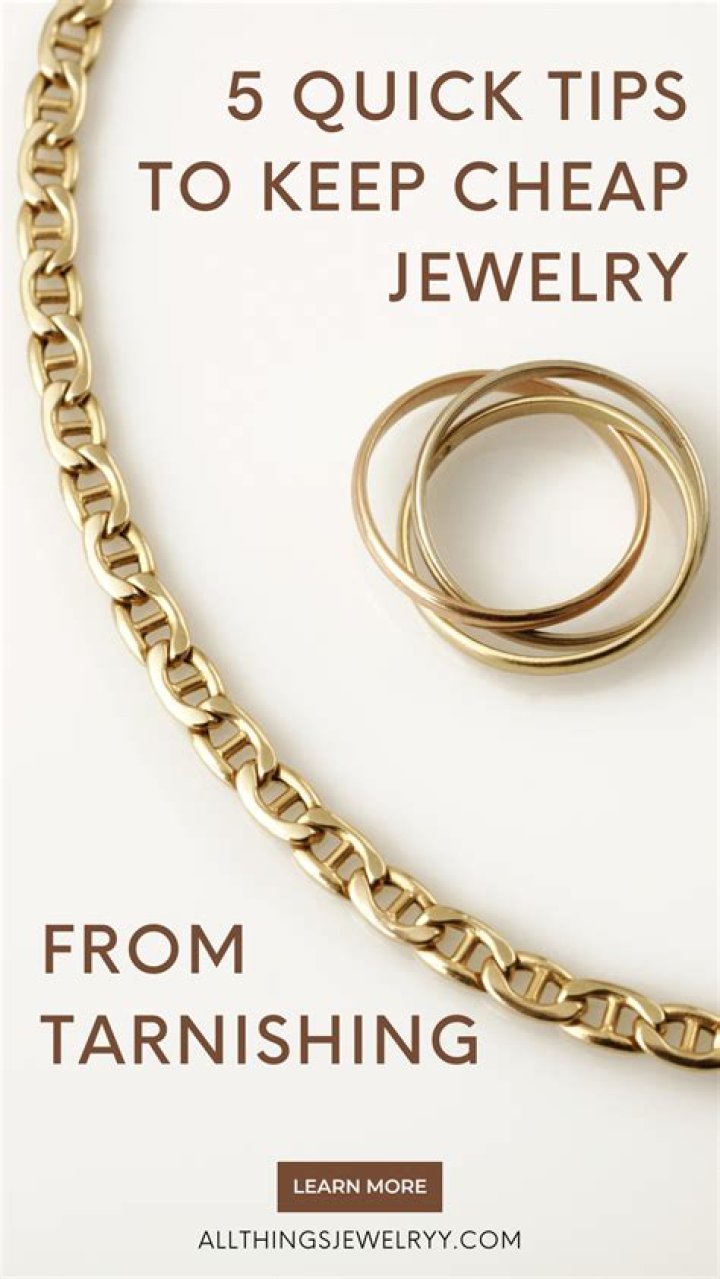 Quick Answer: How Do You Keep Fake Jewelry From Tarnishing