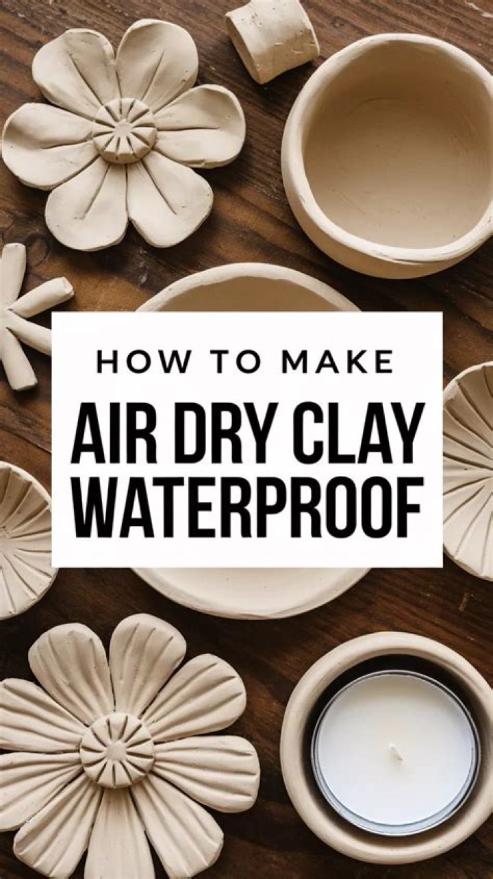 How Do You Make Air Dry Clay Without Cornstarch