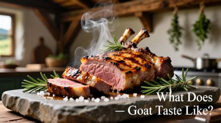 Quick Answer: How Does Goat Meat Taste
