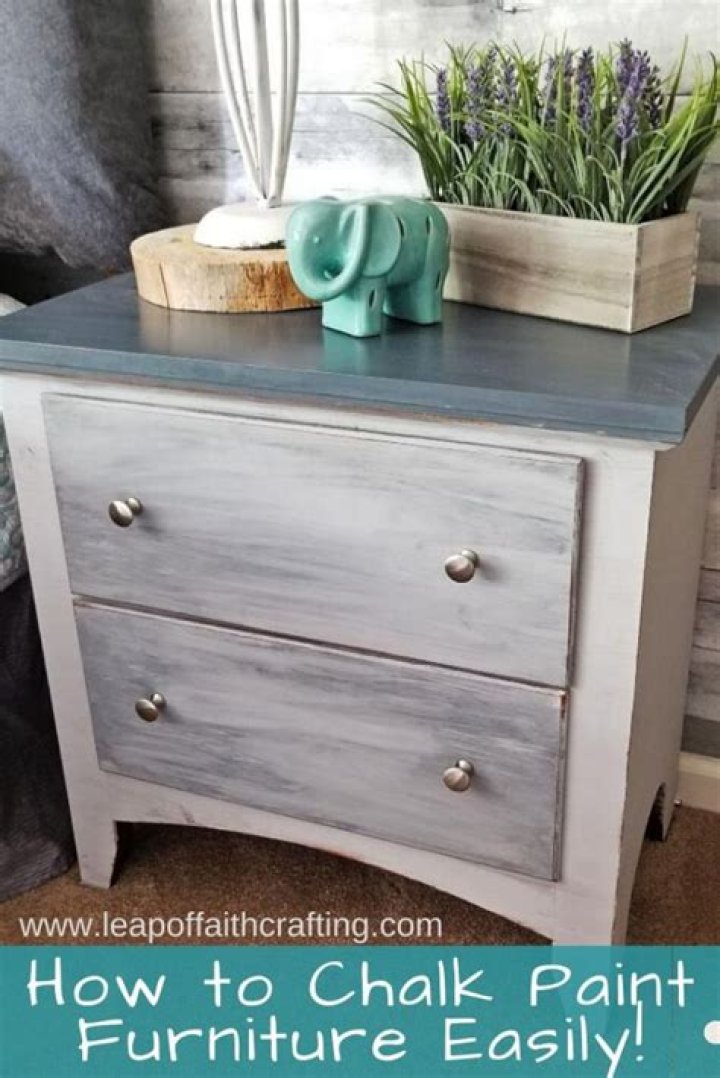 Question: How Much Chalk Paint For A Dresser
