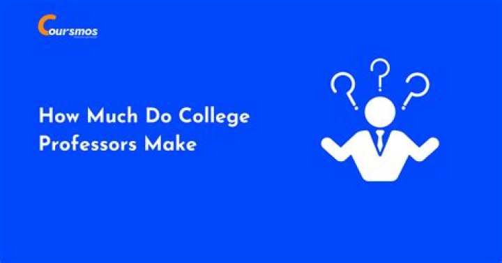 How Much Do College Professors Make At Liberal Arts College