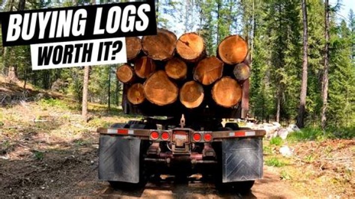 How much does a semi load of logs cost?