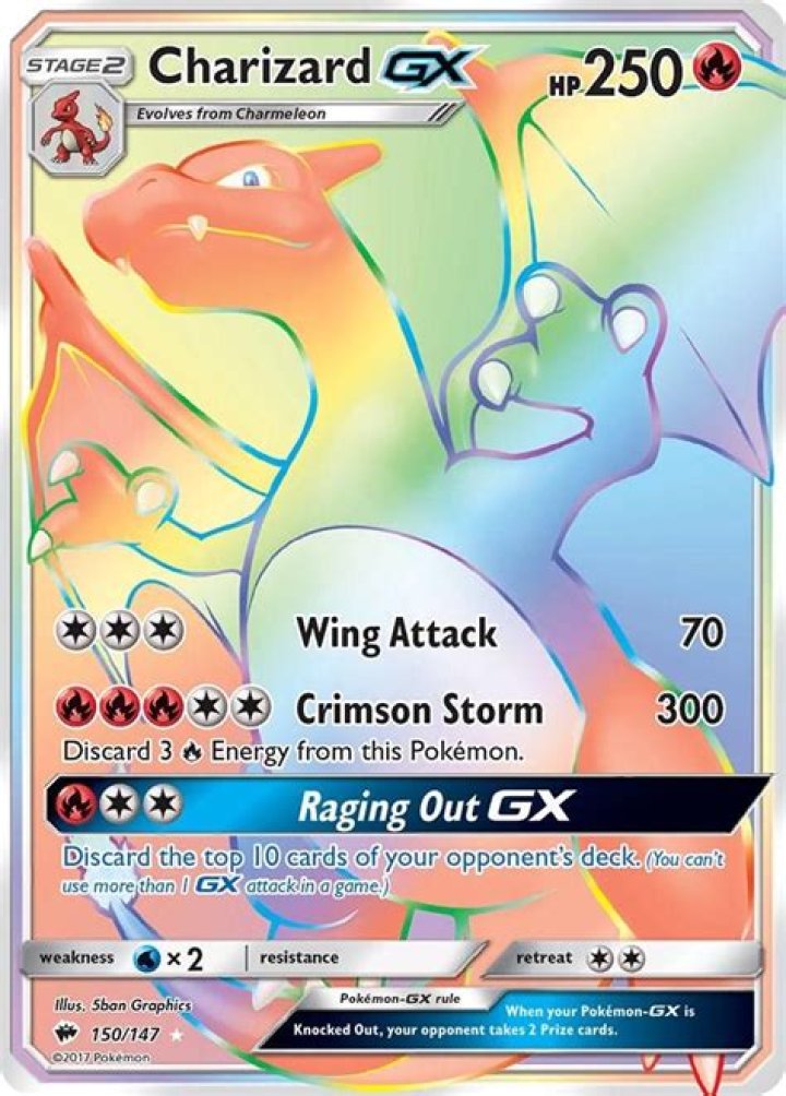 Question: How Much Is Charizard Gx Full Art